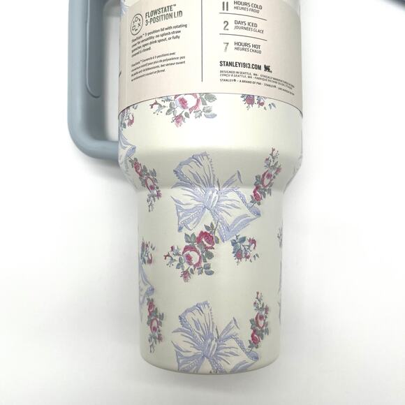 LoveShackFancy Stanley NEW IN BOX Tumbler, Authentic Collectible, 40oz - Picture 8 of 10